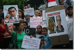 No Mubarak Egypt Uprising Photo Feb 2011 by Takver (Flikr)